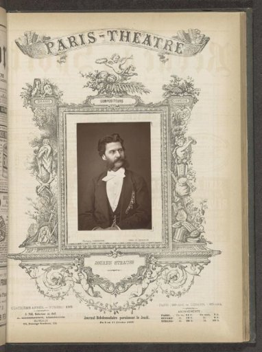 Portrait of Johann Strauss Jr.