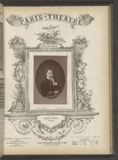 Portrait of Marie Dumas