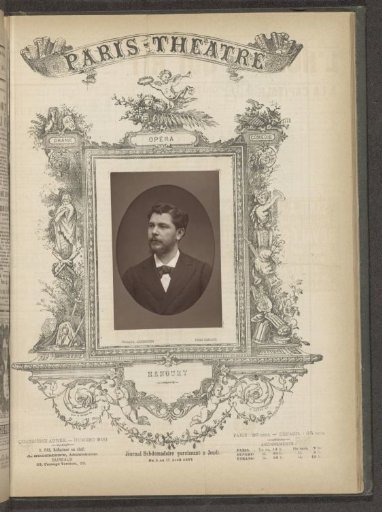Portrait of Théophile-Adolphe Manoury