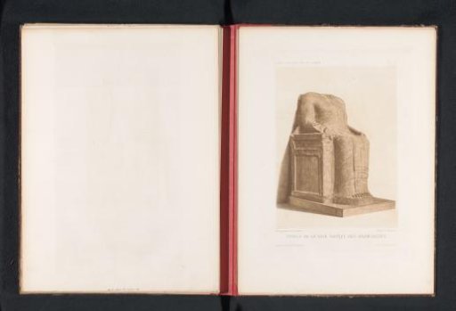 Sculpture of a seated figure