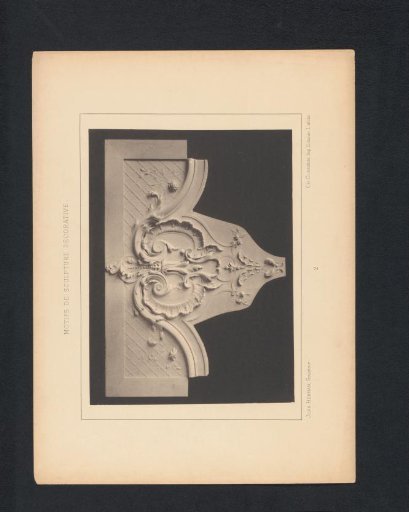 Relief with organic elements, sculpted by Jean Herman