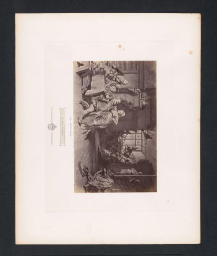 Photographic reproduction of In der Schenke by Eduard von Grützner