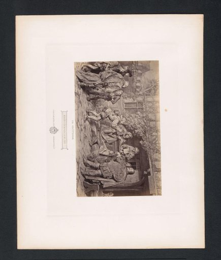 Photographic reproduction of Rekrutenmusterung by Eduard von Grützner