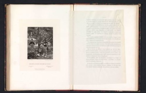 Photographic reproduction of the painting Rien dans les mains rien dans les poches