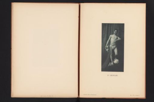 Portrait of an unknown half-naked man