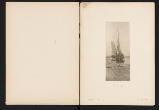 Two sailing ships on the beach