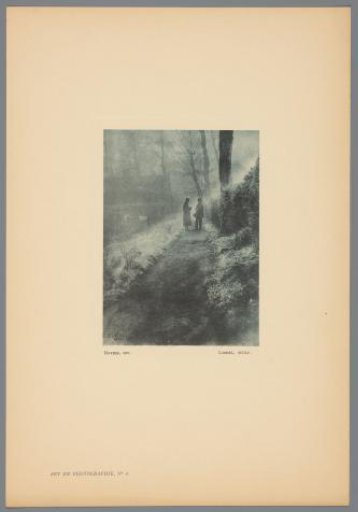 Two men on a country road