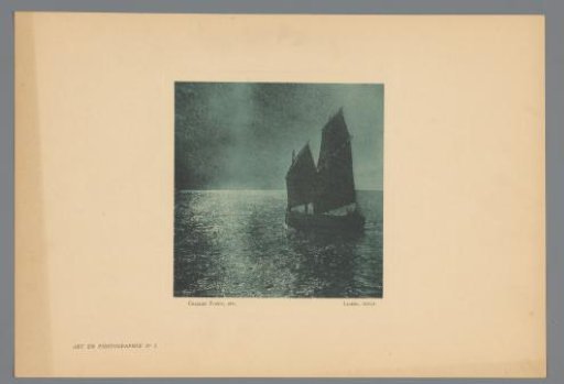 Sailing ship at sea