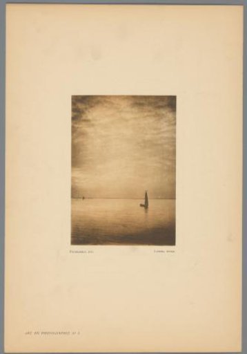 Seascape with a sailing ship