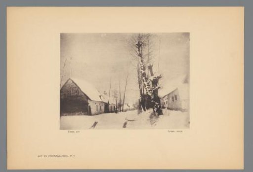 Houses in the Snow