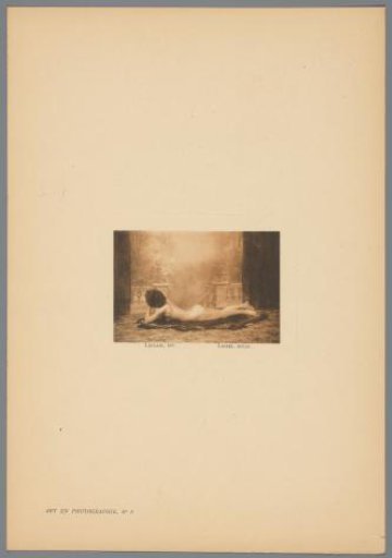 Reclining Nude Woman, Seen from Behind