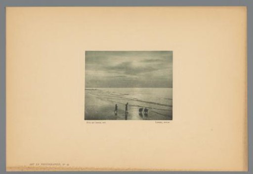 Four Children Playing in the Surf