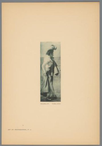 Unknown Woman with a Mantle