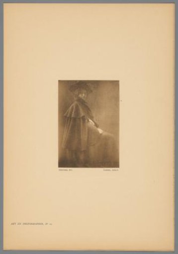 Portrait of an Unknown Woman in a Mantle