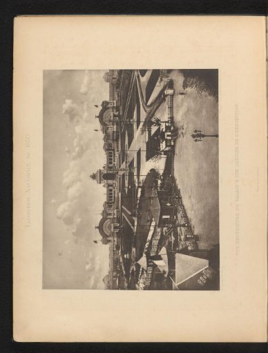 View of the National Exhibition of 1880 in Brussels