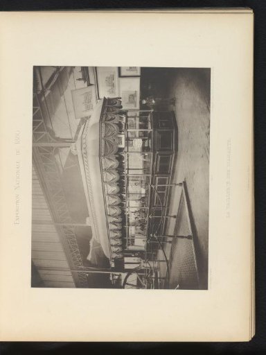 Diamond cutting at the National Exhibition of 1880 in Brussels, Belgium