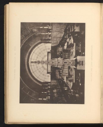 Gallery of ancient arts at the National Exhibition of 1880 in Brussels, Belgium