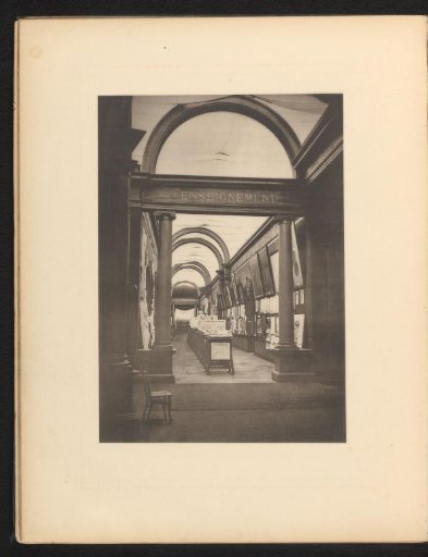 Hall of the National Exhibition of 1880 in Brussels, Belgium