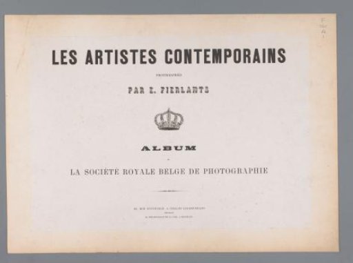 Contemporary artists photographed / by E. Fierlants