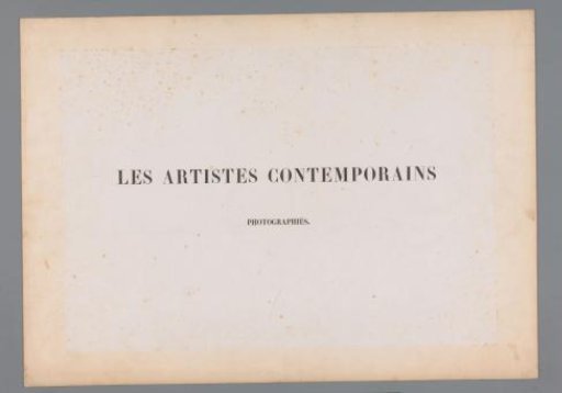 Contemporary artists photographed / by E. Fierlants