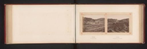 View of ruins in a landscape