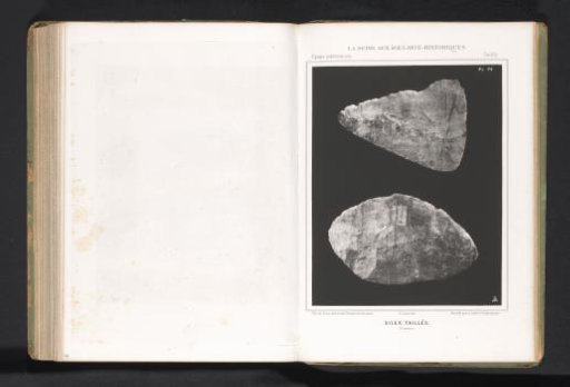 Chipped flints