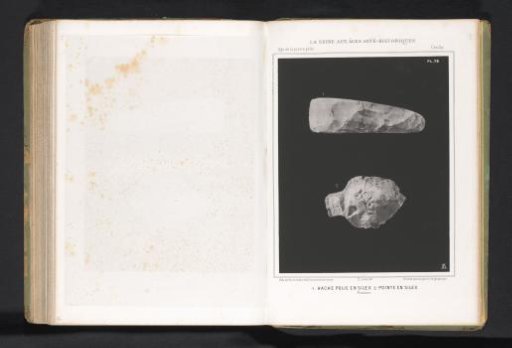 Polished axe and flint arrowhead