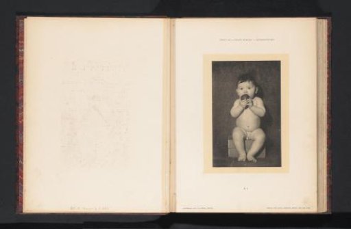 Seated nude boy