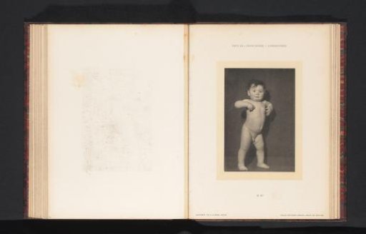 Standing nude boy