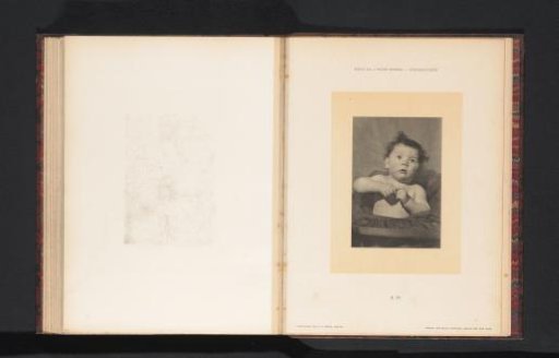 Seated child in a chair