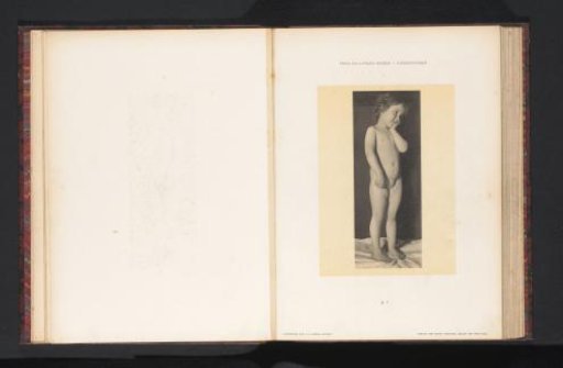 Standing nude girl