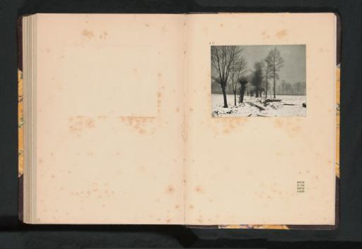 Winter landscape in Flanders