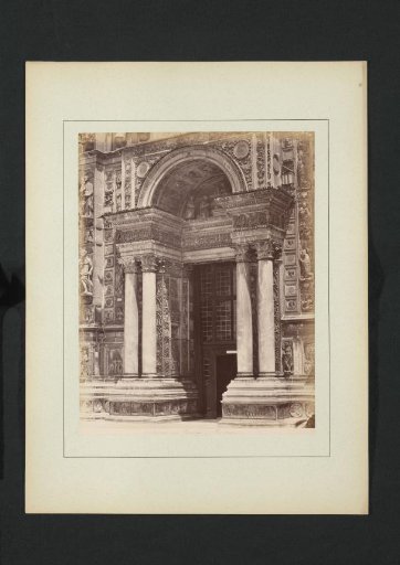 Main entrance of the Certosa di Pavia