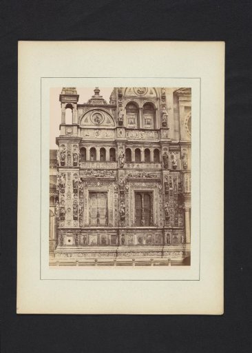 Window sections of the Certosa di Pavia
