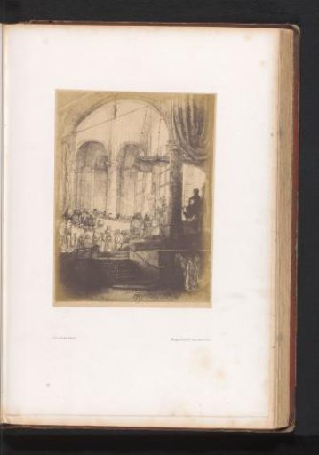 Photographic Reproduction of an Etching of Medea or the Wedding of Jason and Creüsa by Rembrandt van Rijn