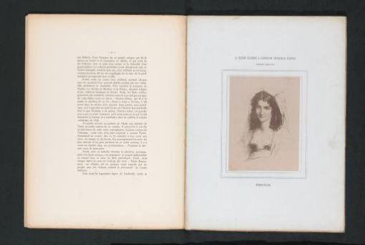 Photographic Reproduction of a Print of a Portrait of an Unknown Woman