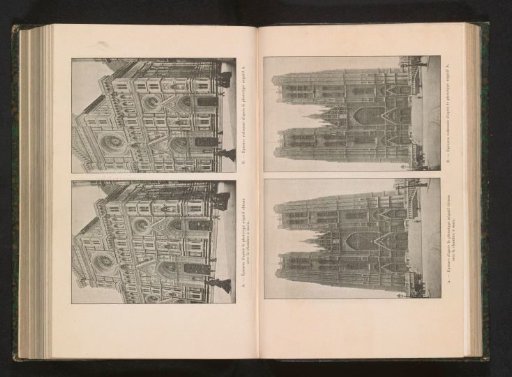 Two Views of the Facade of the Cathedral of Florence