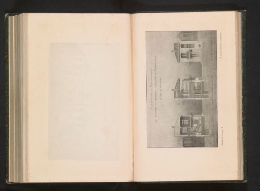 Photographic Reproduction of a Drawing, Representing Cross-Sections of a Photographic Laboratory in Paris