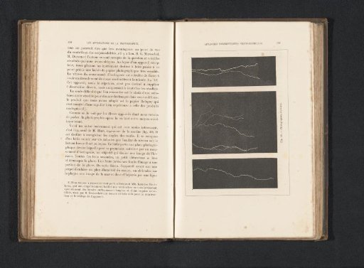 Three photographs of lightning bolts