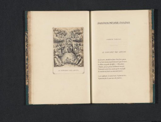 Photographic reproduction of Le Concert des Anges by Edmond Fierlants