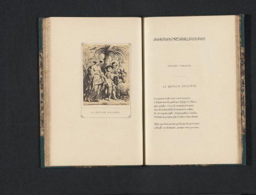 Photographic reproduction of Le retour d'Egypte by Edmond Fierlants