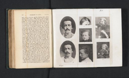 Seven depictions of persons expressing sorrow