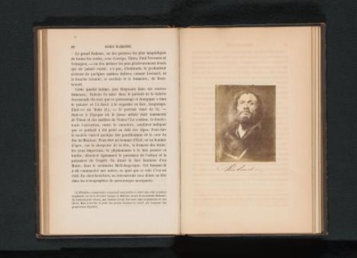 Photographic reproduction of a painted portrait of a man by Peter Paul Rubens