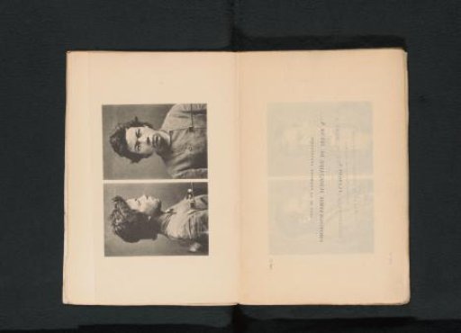 Two judicial portraits of an unknown young man after his first arrest
