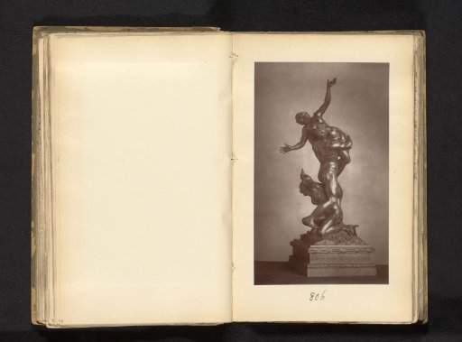Bronze statue of the Rape of Helena, from the collection of Christopher Beckett Denison