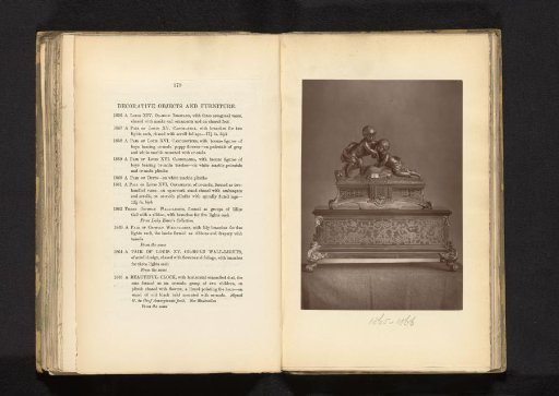 Sculpture of Apollo, the muse Urania and the muse Melpomene, from the collection of Christopher Beckett Denison