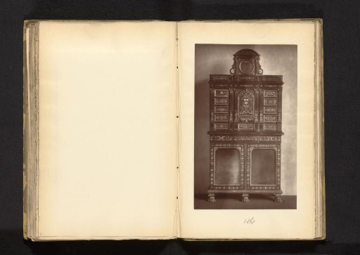 Decorated cabinet in the style of Louis XIII, from the collection of Christopher Beckett Denison