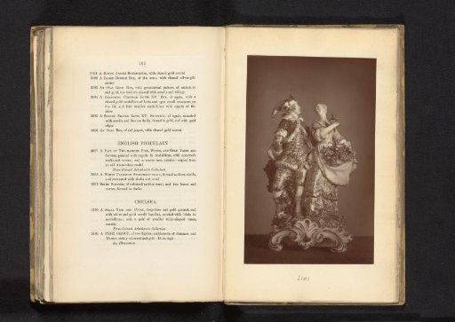 Sculpture of a personification of summer and winter, from the collection of Christopher Beckett Denison