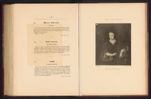 Reproduction of a Painted Portrait of an Unknown Woman by Jan Baptist Weenix
