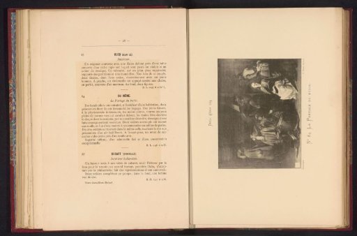 Reproduction of a Painting of a Group of Unknown Persons Around a Drum by Johan le Ducq